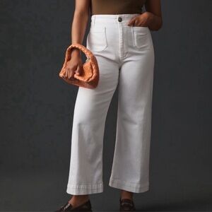 Anthropologie Maeve Colette White Jeans Pants